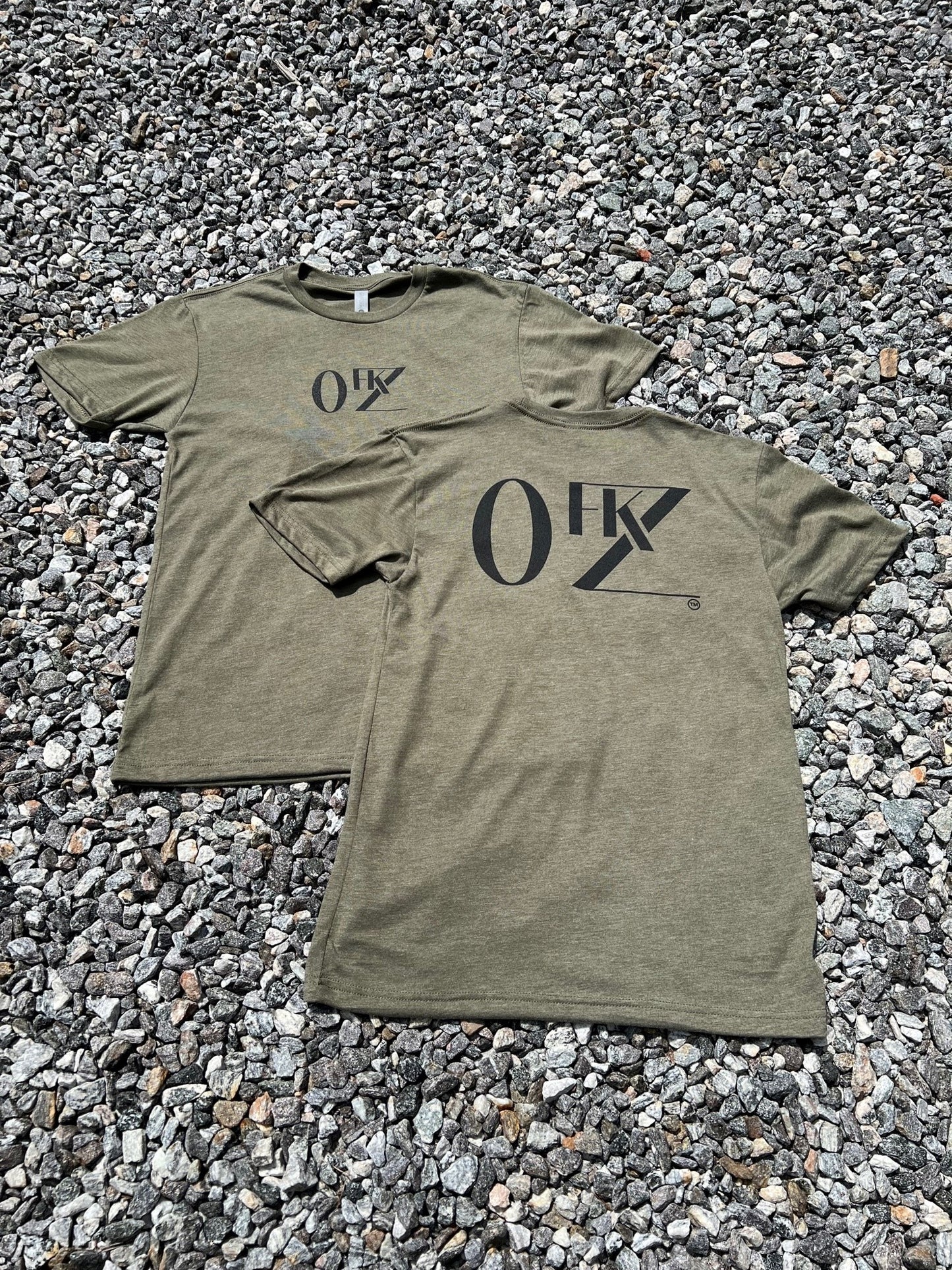 0FKZ Tee in Military Green