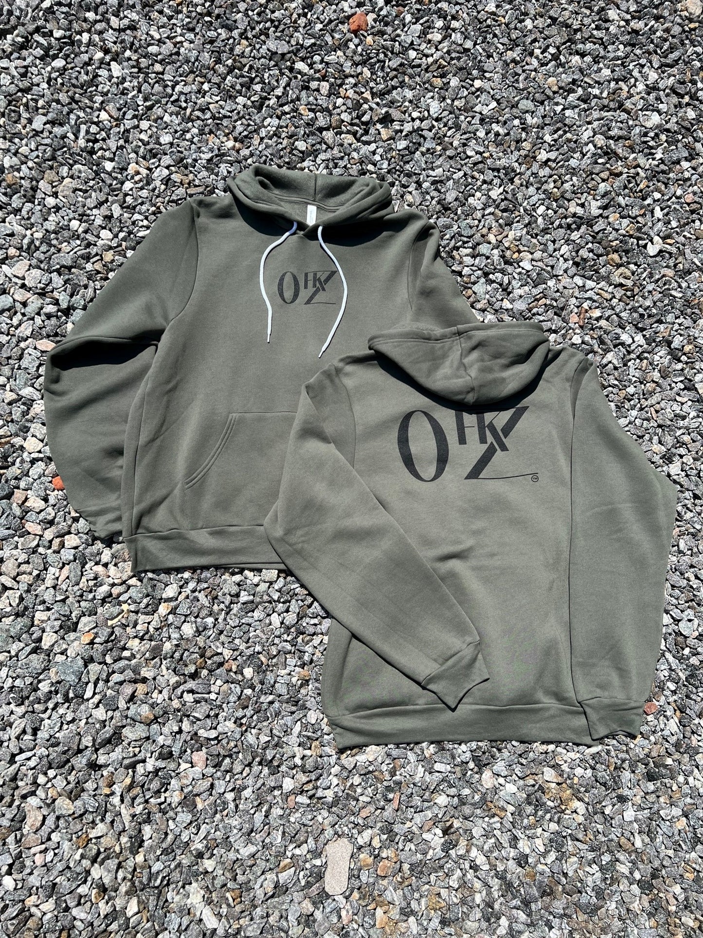 0FKZ Unisex Hoodie in Green